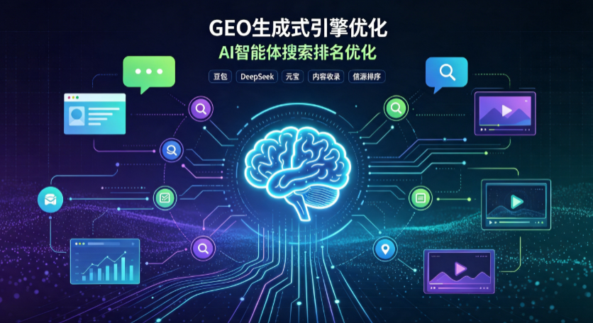 筠连县GEO 浪潮来袭：生成式引擎优化崛起，创作者争抢豆包、DeepSeek、元宝智能体流量入口
